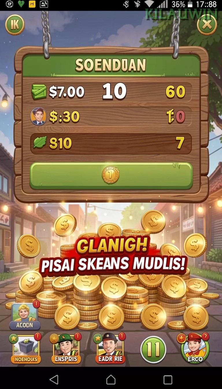 Screenshot Silent Samurai Mega Cash Collect 1